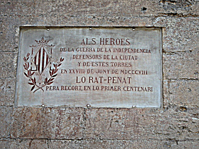 Plaque of honor.